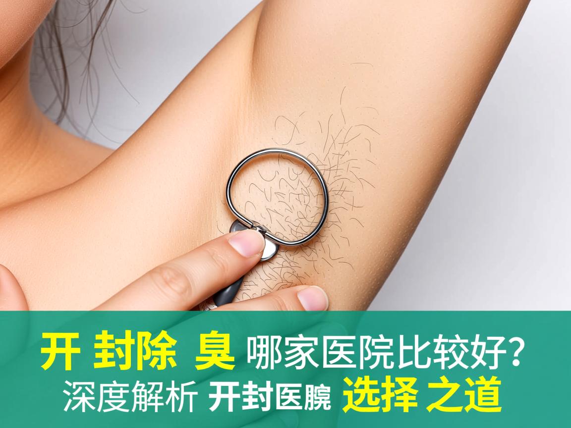 开封除腋臭哪家医院比较好?深度解析开封除腋臭医院的选择之道 开封除腋臭哪家医院比较好?深度解析开封除腋臭医院的选择之道