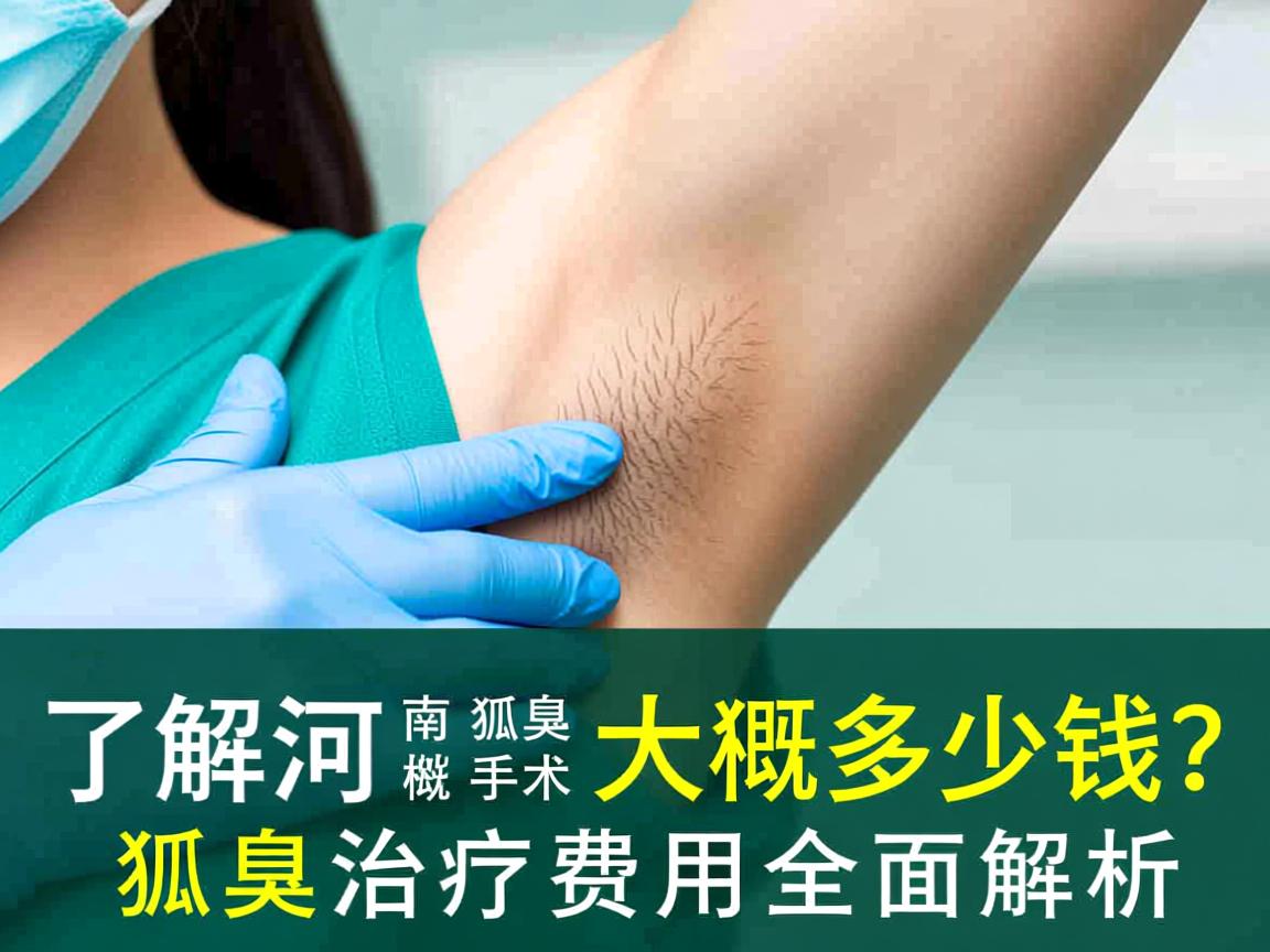 了解河南做狐臭手术大概多少钱?狐臭治疗费用全面解析 了解河南做狐臭手术大概多少钱?狐臭治疗费用全面解析