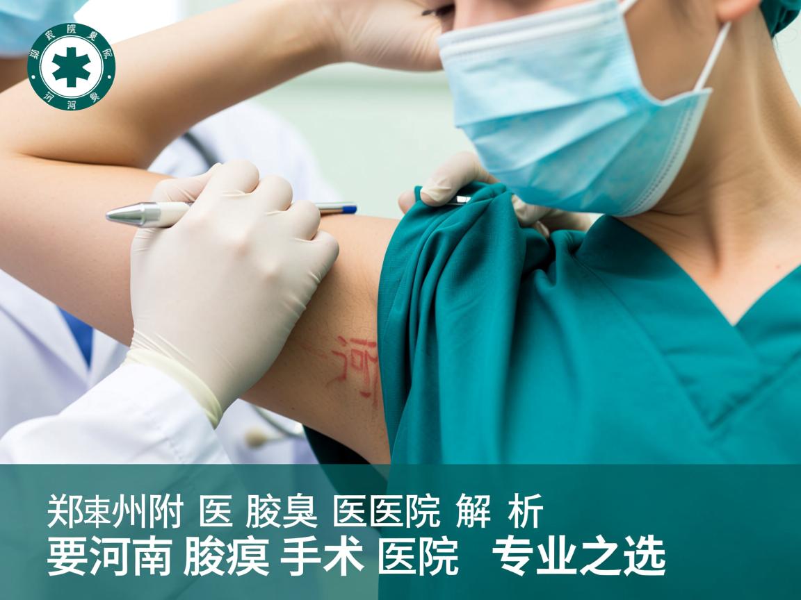 郑州附医腋臭医院解析,河南腋臭手术医院的专业之选 郑州附医腋臭医院解析,河南腋臭手术医院的专业之选