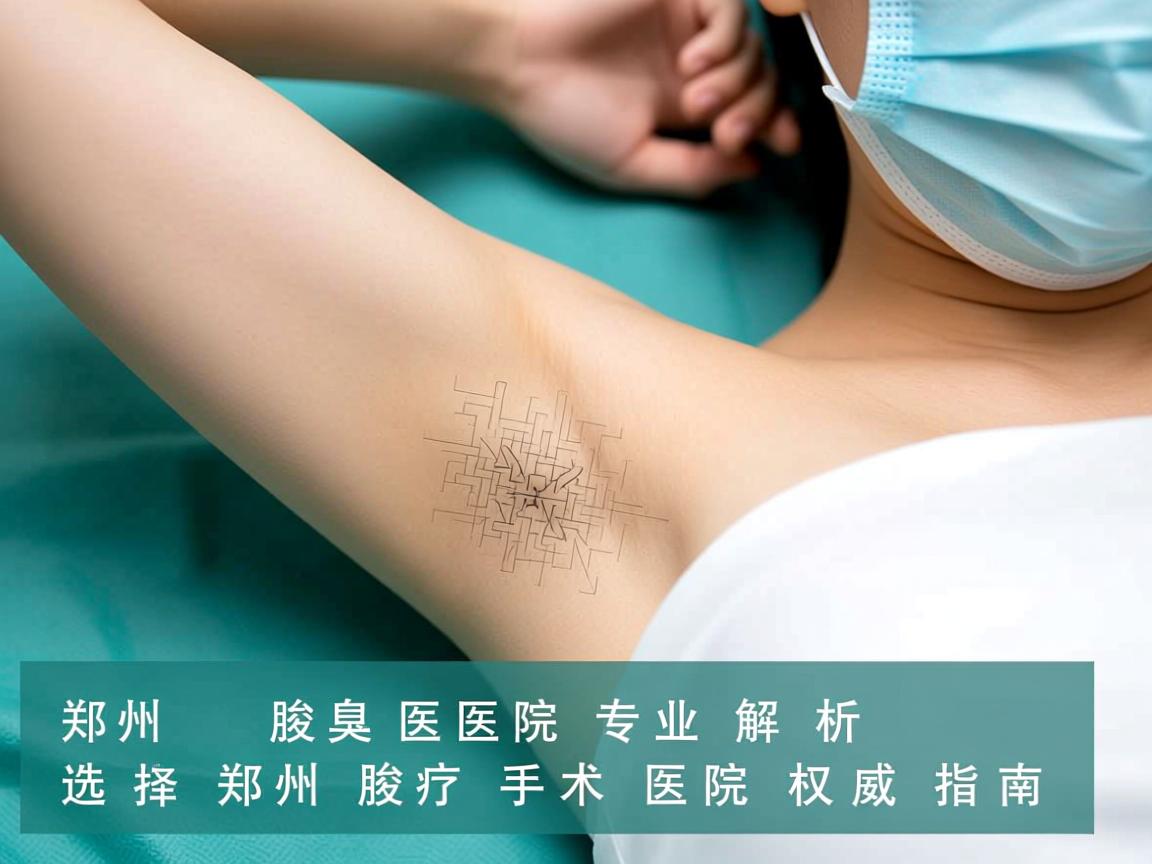 郑州腋臭医院专业解析,选择郑州腋臭手术医院的权威指南 郑州腋臭医院专业解析,选择郑州腋臭手术医院的权威指南