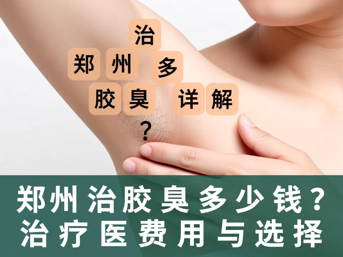 郑州治疗腋臭多少钱?详解郑州腋臭治疗费用与选择 郑州治疗腋臭多少钱?详解郑州腋臭治疗费用与选择