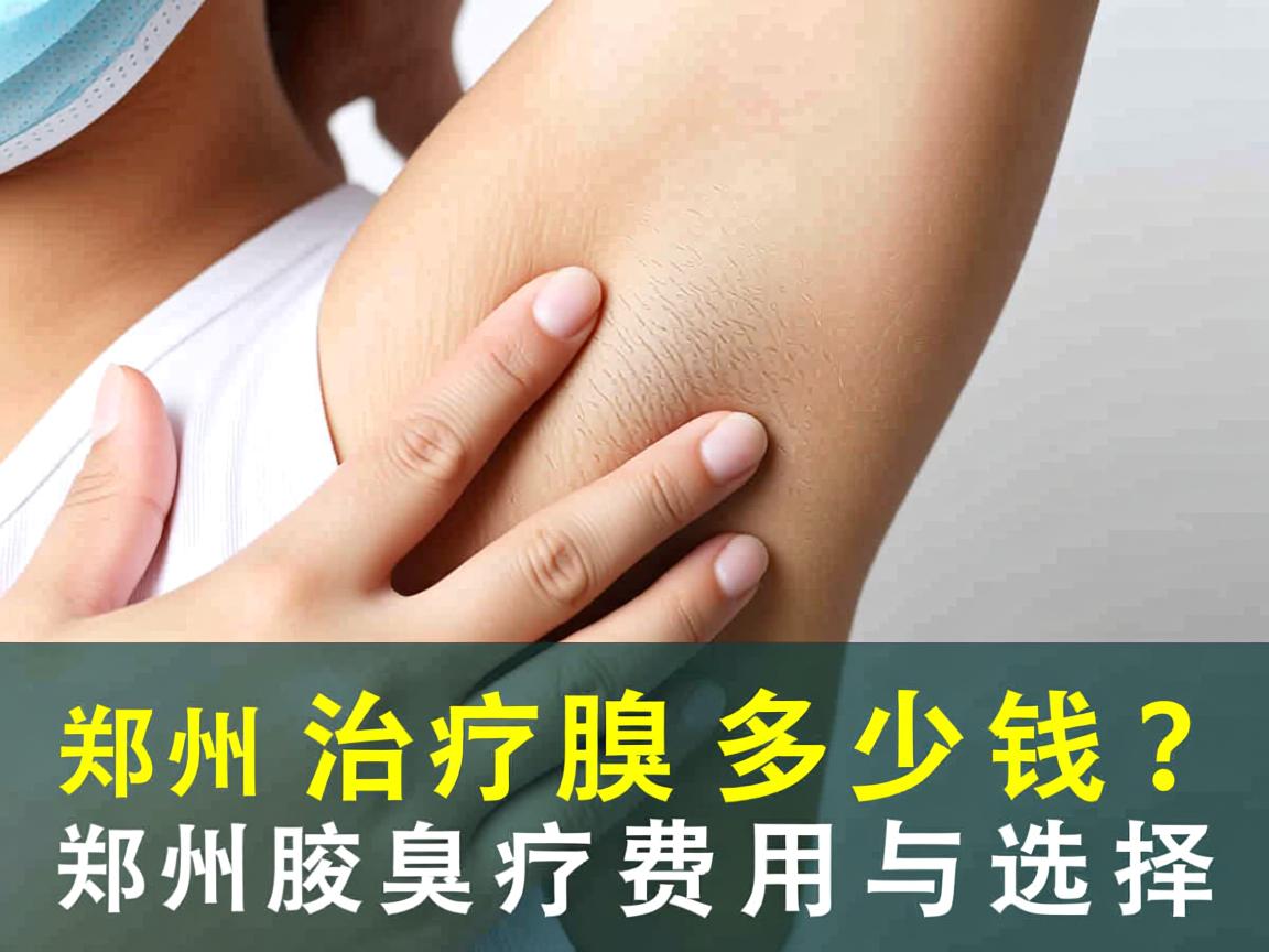 郑州治疗腋臭多少钱?详解郑州腋臭治疗费用与选择 郑州治疗腋臭多少钱?详解郑州腋臭治疗费用与选择