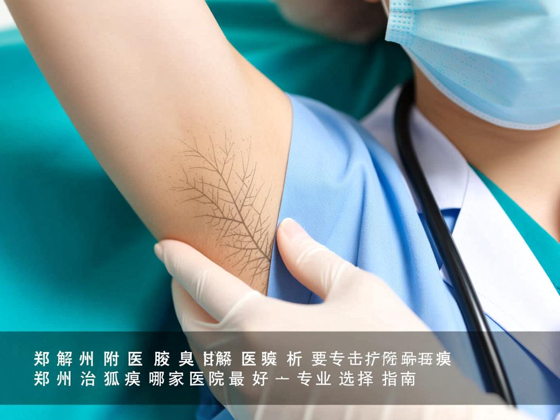 郑州附医腋臭医院解析,郑州治狐臭哪家医院最好,专业选择指南 郑州附医腋臭医院解析,郑州治狐臭哪家医院最好,专业选择指南