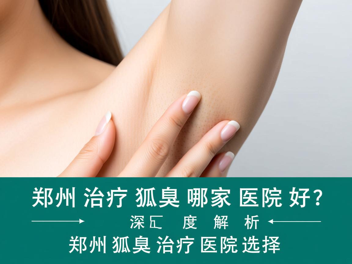 郑州治疗狐臭哪家医院好？深度解析郑州狐臭治疗医院选择