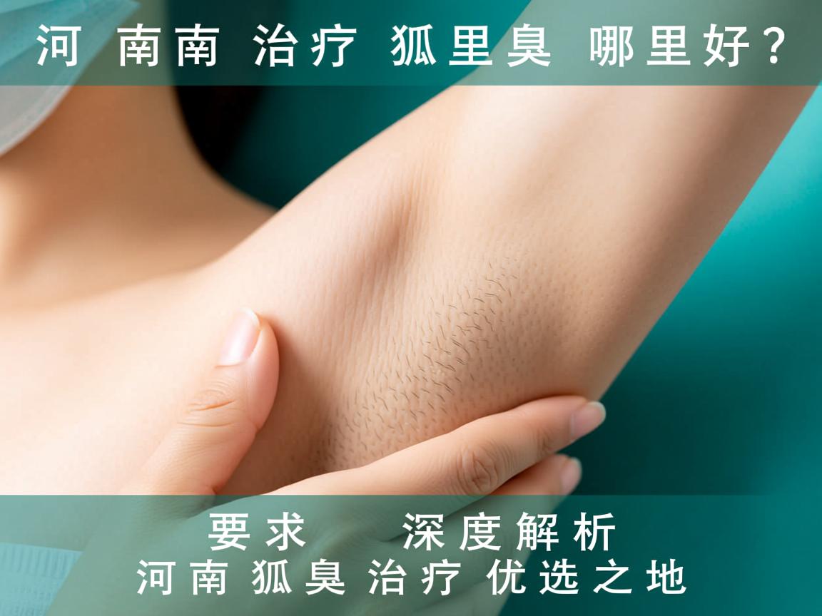 河南治疗狐臭哪里好？深度解析河南狐臭治疗优选之地