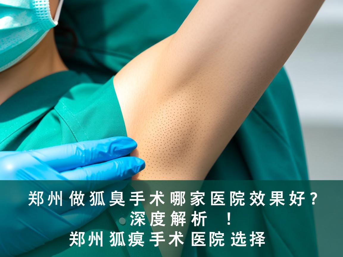 郑州做狐臭手术哪家医院效果好?深度解析郑州狐臭手术医院选择 郑州做狐臭手术哪家医院效果好?深度解析郑州狐臭手术医院选择