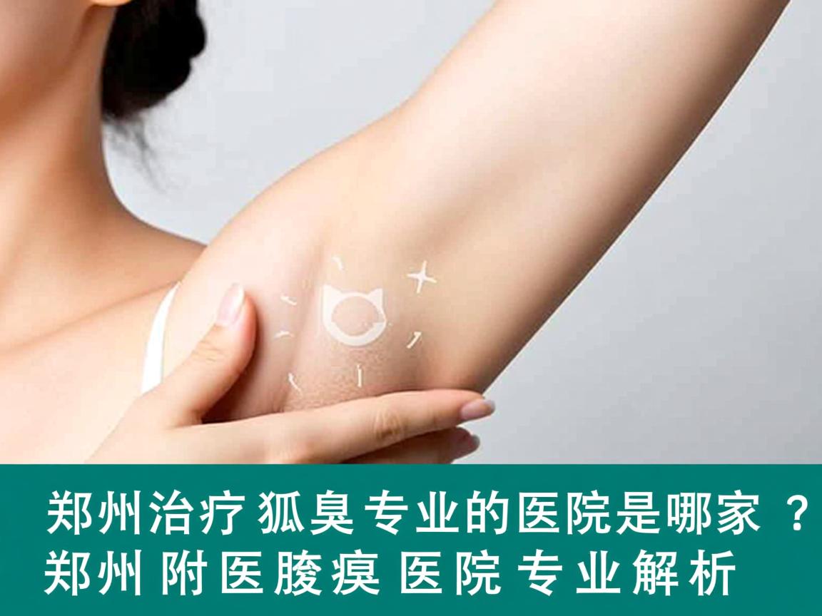 郑州治疗狐臭专业的医院是哪家?郑州附医腋臭医院专业解析 郑州治疗狐臭专业的医院是哪家?郑州附医腋臭医院专业解析