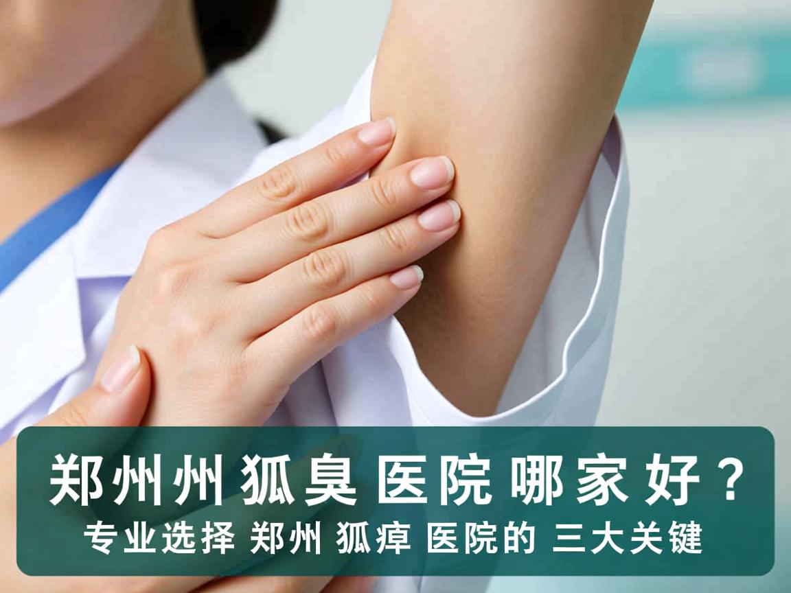 郑州狐臭医院哪家好?专业选择郑州狐臭医院的三大关键 郑州狐臭医院哪家好?专业选择郑州狐臭医院的三大关键