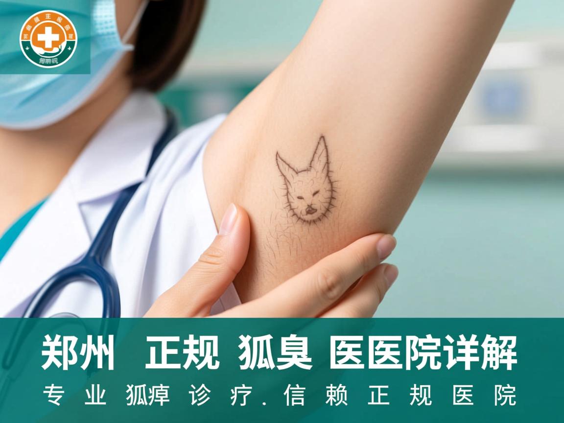 郑州正规狐臭医院详解，专业狐臭诊疗，信赖正规医院