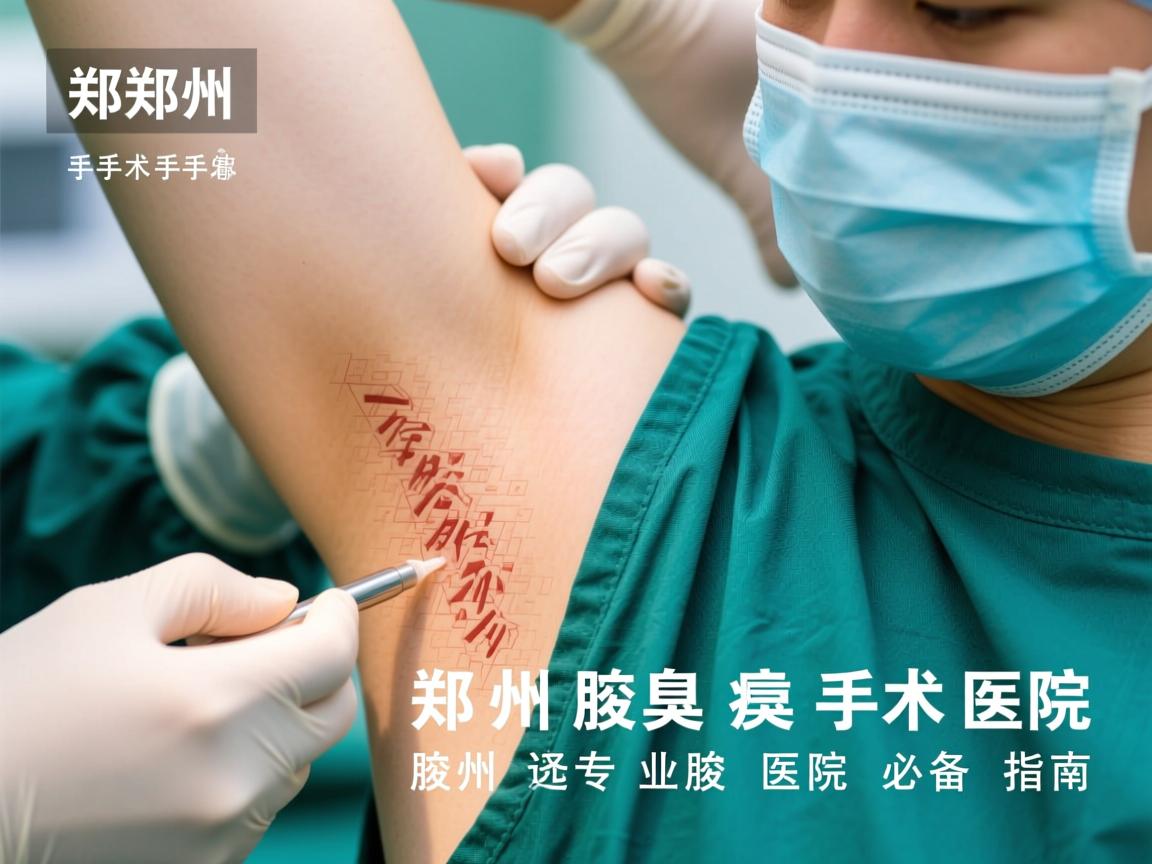 郑州腋臭手术医院解析,选择郑州专业腋臭医院的必备指南 郑州腋臭手术医院解析,选择郑州专业腋臭医院的必备指南
