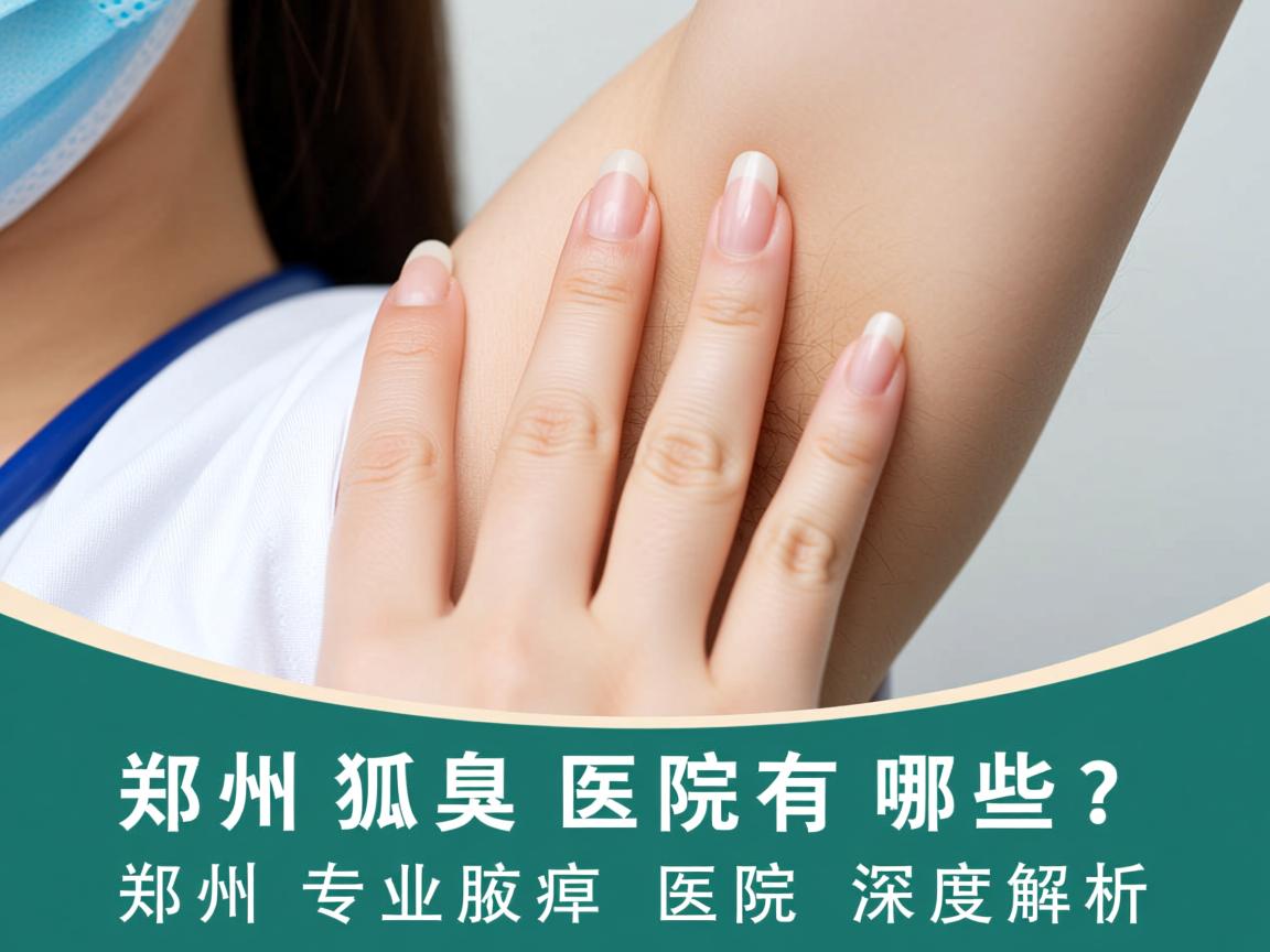 郑州狐臭医院有哪些？郑州专业腋臭医院深度解析