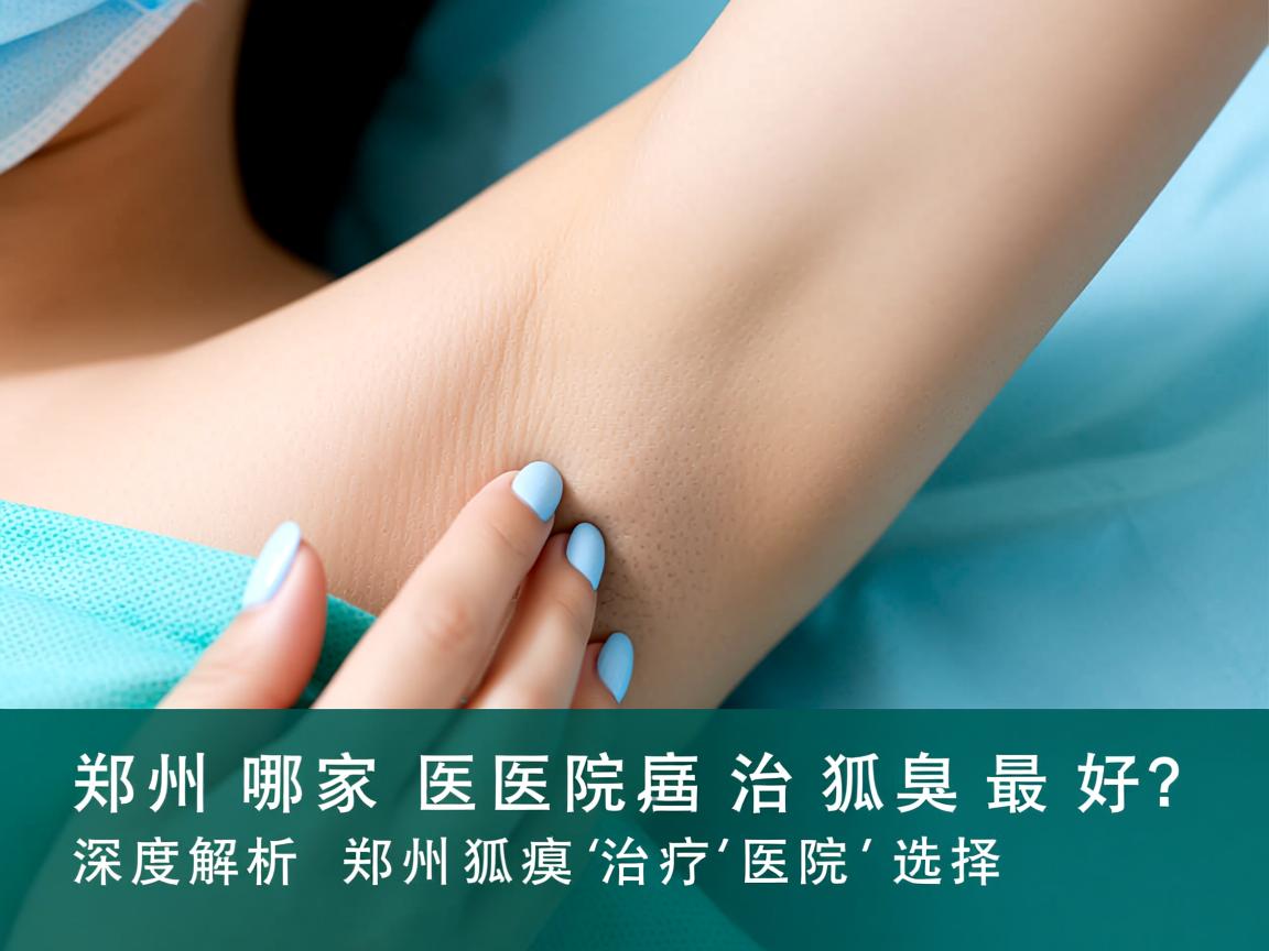 郑州哪家医院治狐臭最好？深度解析郑州狐臭治疗医院的选择