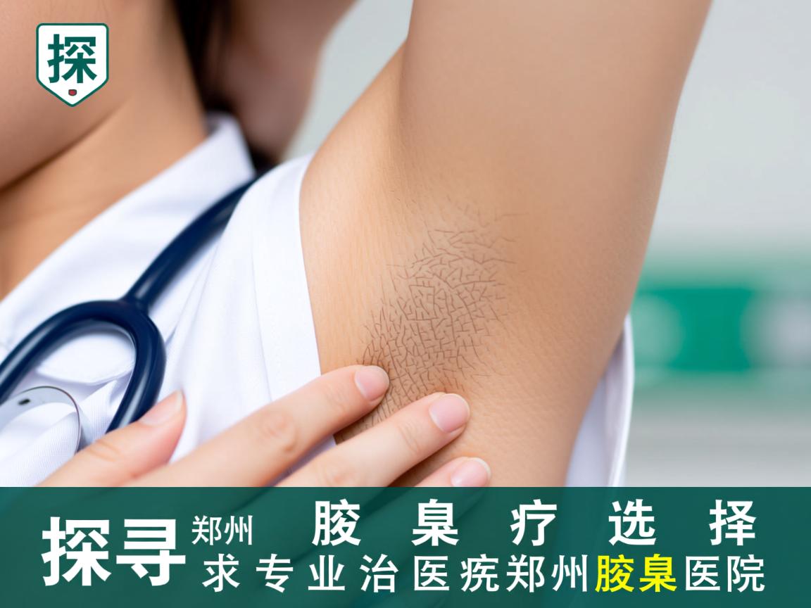 探寻郑州腋臭治疗医院，专业选择郑州腋臭医院