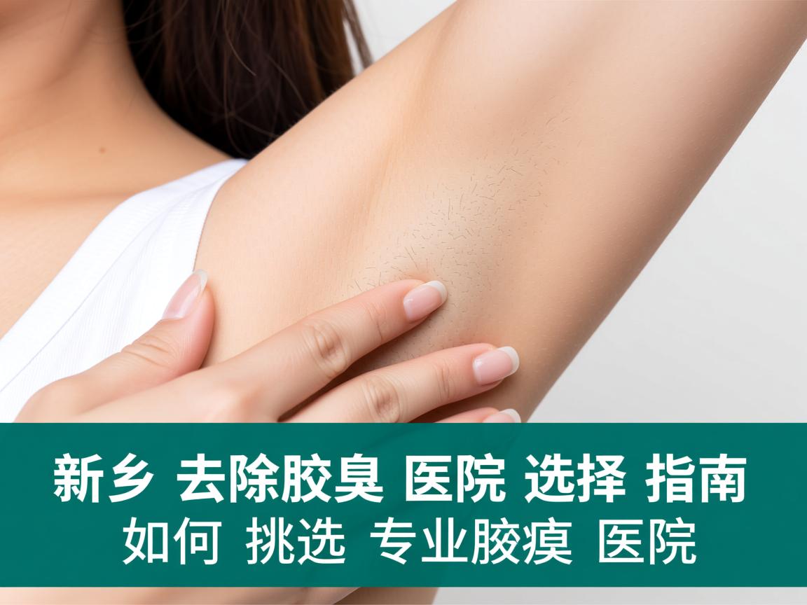 新乡去除腋臭医院选择指南，如何挑选专业腋臭医院