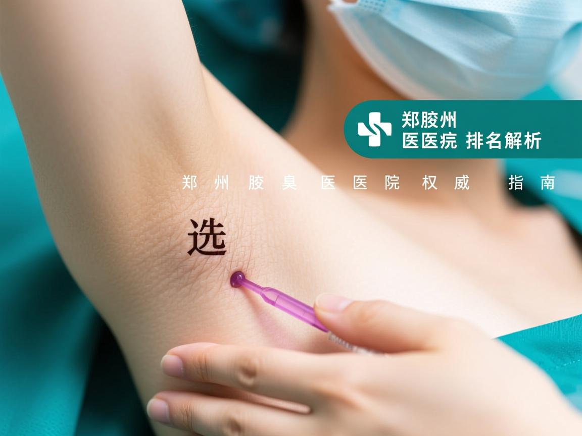郑州腋臭医院排名解析，选择郑州腋臭医院的权威指南