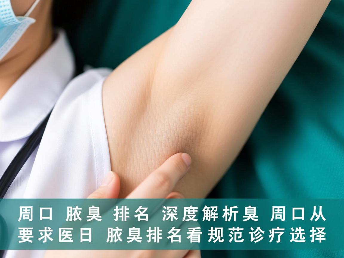 周口腋臭排名深度解析，从周口腋臭排名看规范诊疗选择