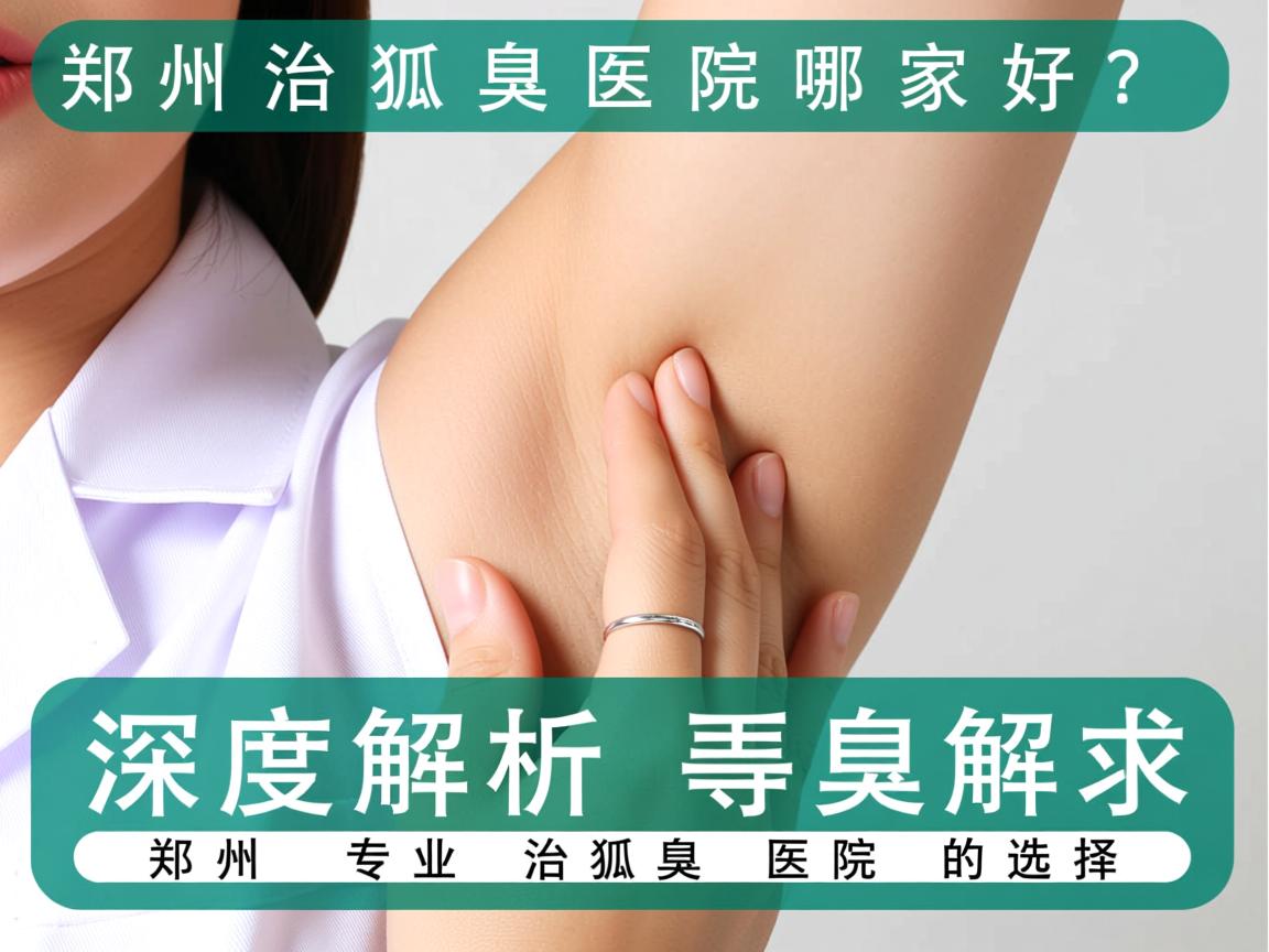 郑州治狐臭医院哪家好？深度解析郑州专业治狐臭医院的选择