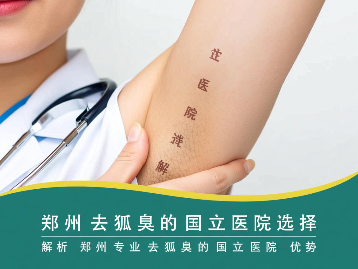 郑州去狐臭的国立医院选择，解析郑州专业去狐臭的国立医院优势