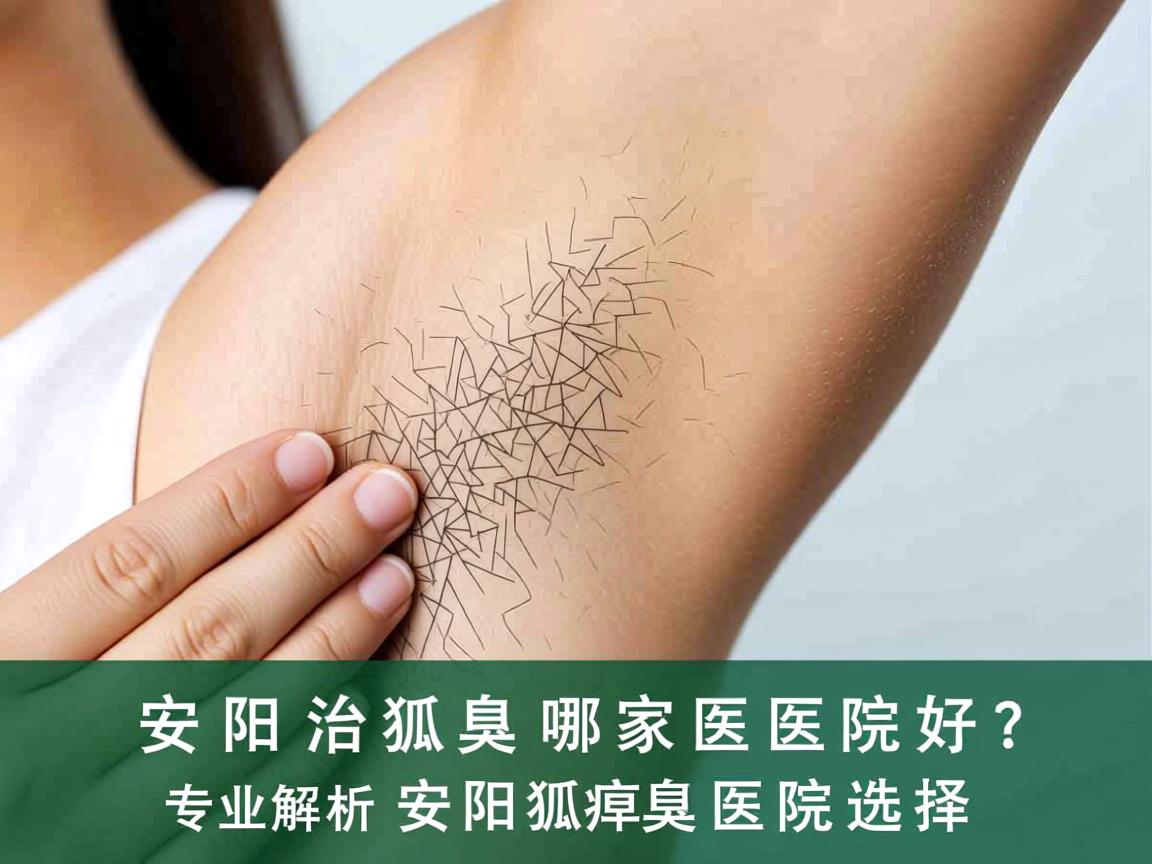 安阳治狐臭哪家医院好？专业解析安阳狐臭医院选择