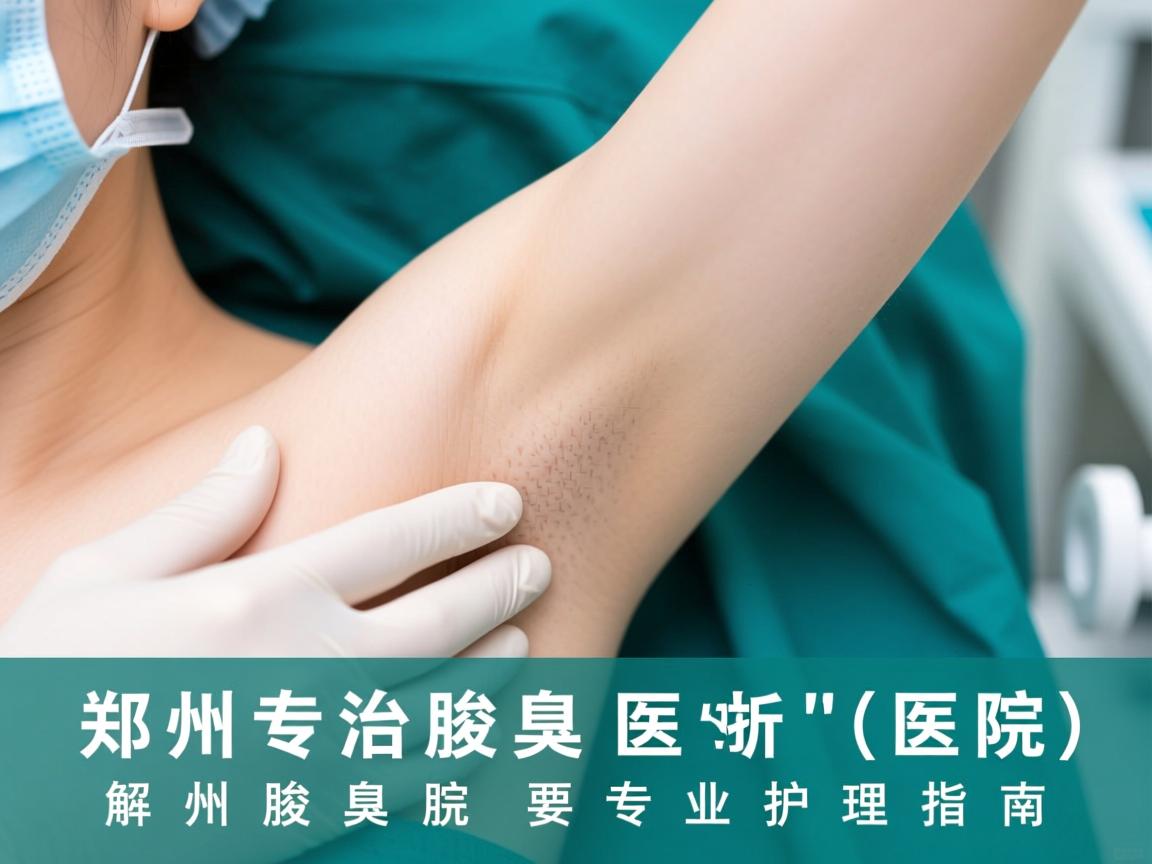 郑州专治腋臭医院解析腋臭治疗，郑州腋臭医院的专业护理指南