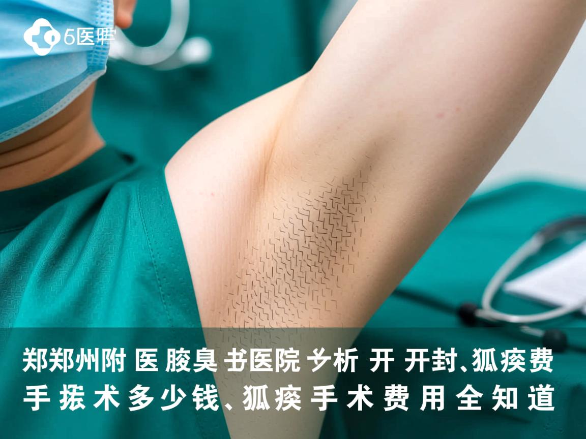 郑州附医腋臭医院解析，开封狐臭手术多少钱，狐臭手术费用全知道