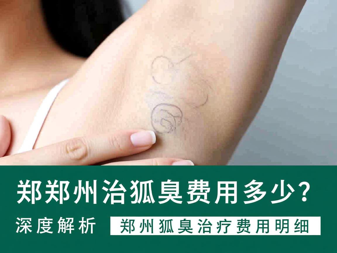 郑州治狐臭费用多少？深度解析郑州狐臭治疗费用明细
