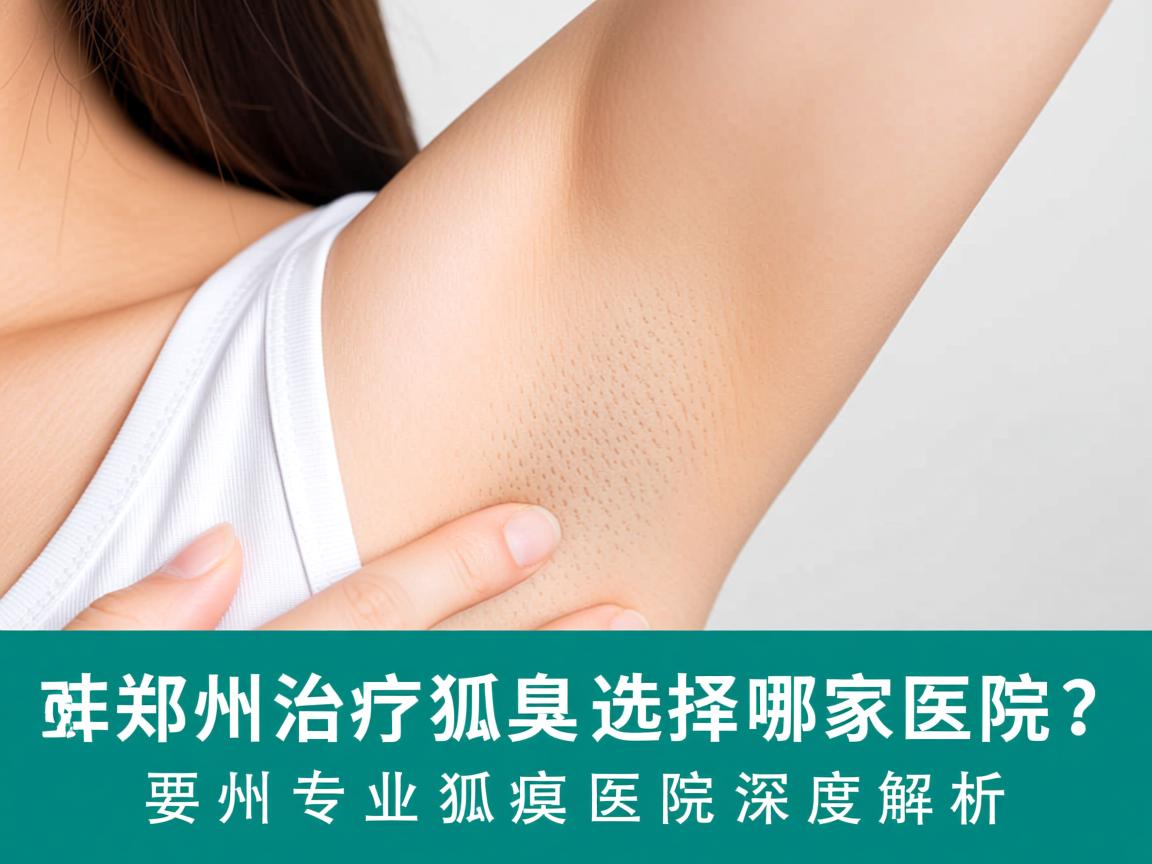郑州治疗狐臭选择哪家医院？郑州专业狐臭医院深度解析