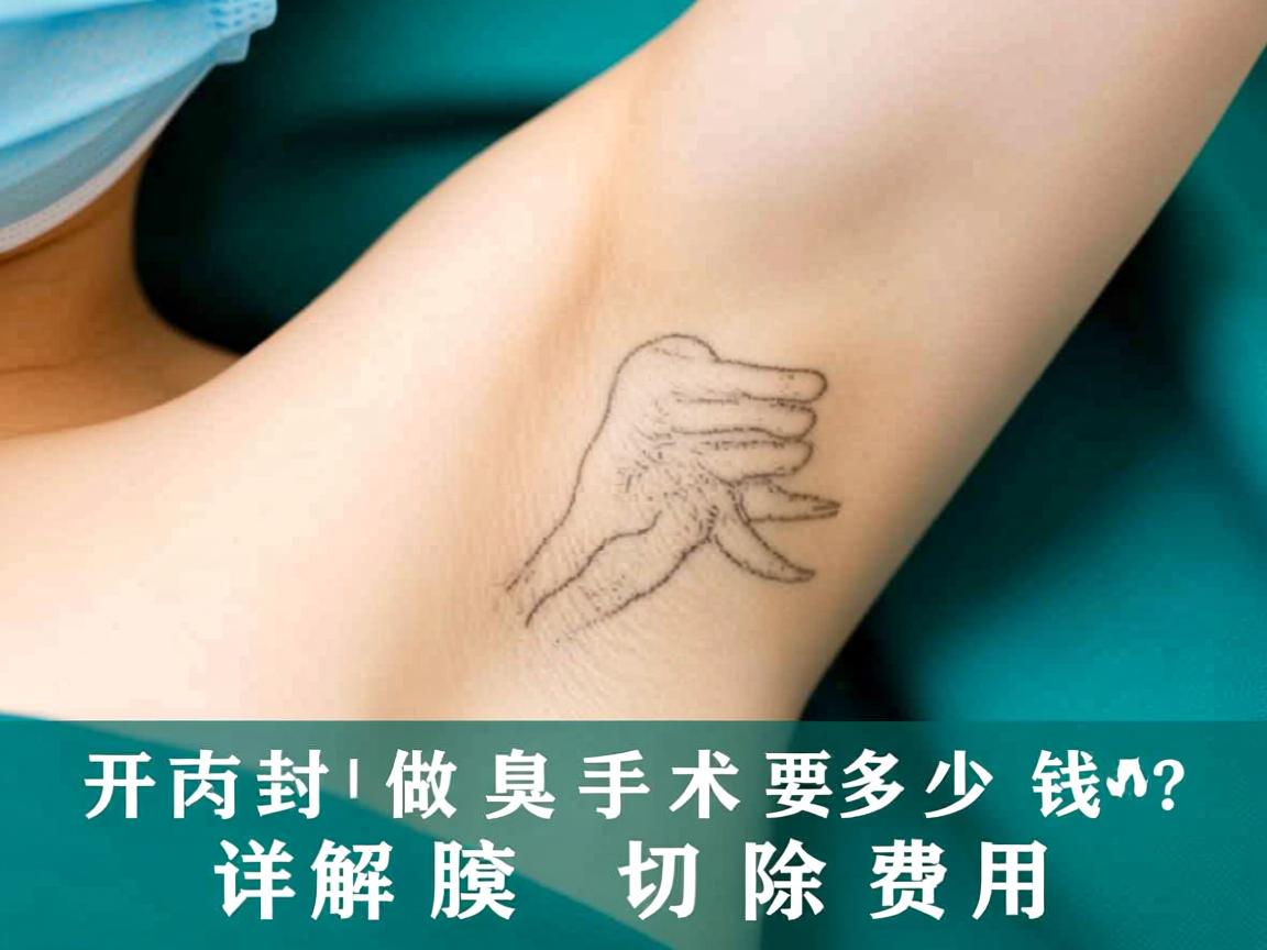 在开封做腋臭手术要多少钱？详解腋臭切除费用