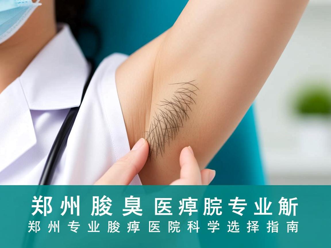 郑州腋臭医院专业解析，郑州专业腋臭医院的科学选择指南