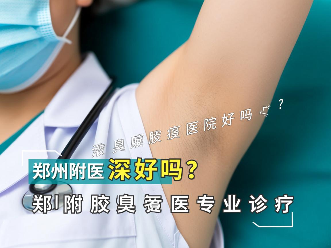 郑州附医腋臭医院好吗？深度解析郑州附医腋臭医院的专业诊疗