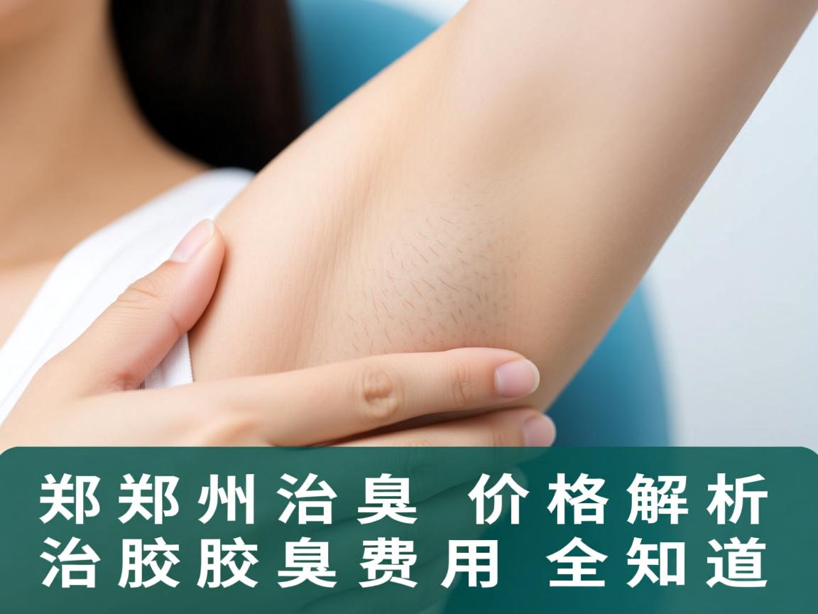 郑州治腋臭价格解析，治腋臭费用全知道