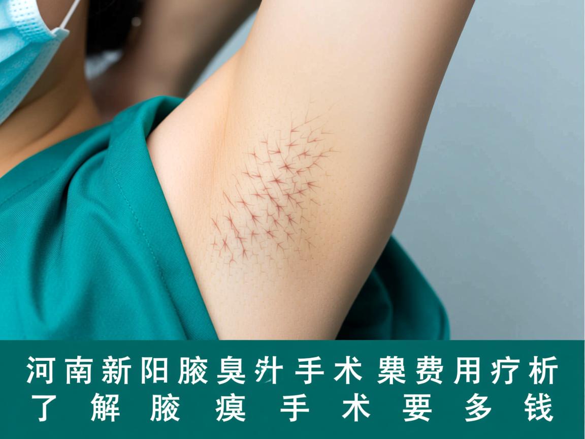 河南新乡腋臭手术费用解析，了解腋臭手术要多少钱