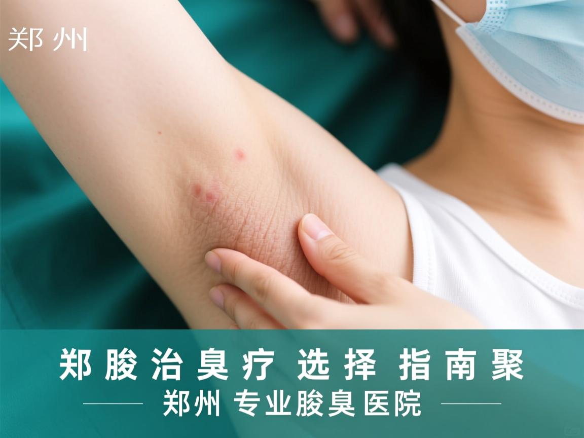 郑州腋臭治疗医院选择指南，聚焦郑州专业腋臭医院