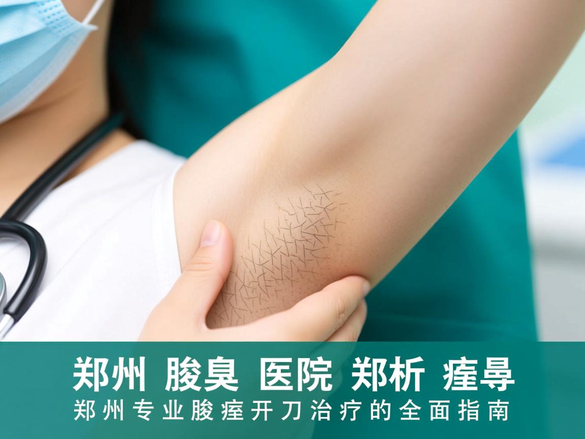 郑州腋臭医院解析，郑州专业腋臭开刀治疗的全面指南