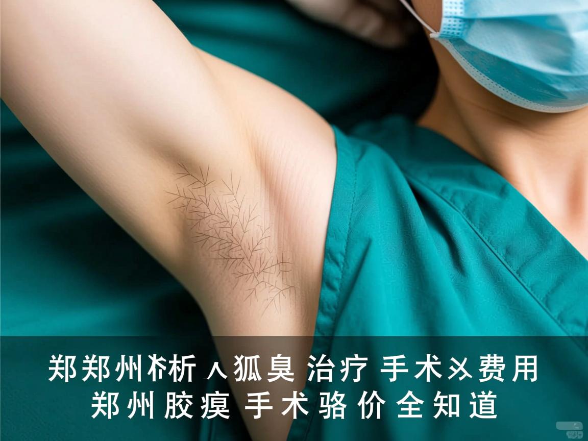 深度解析郑州狐臭治疗手术费用，郑州腋臭手术价格全知道
