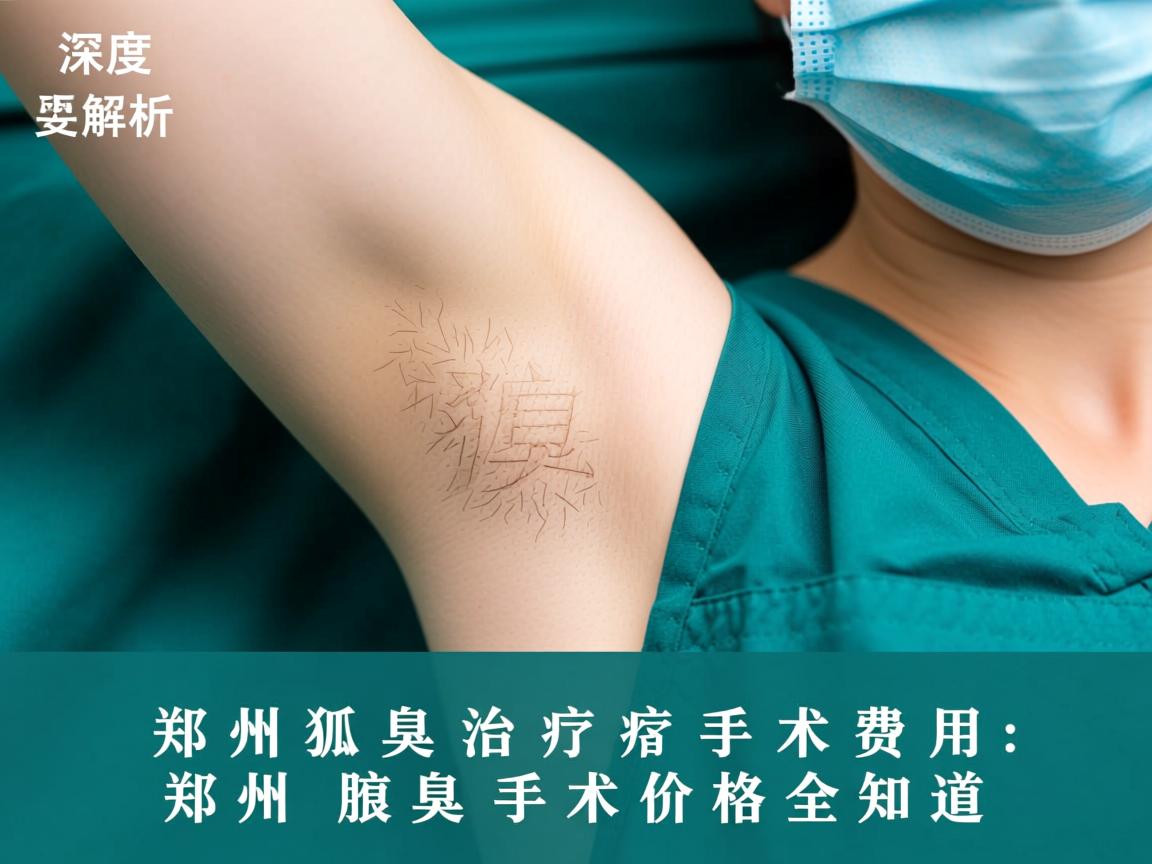 深度解析郑州狐臭治疗手术费用，郑州腋臭手术价格全知道