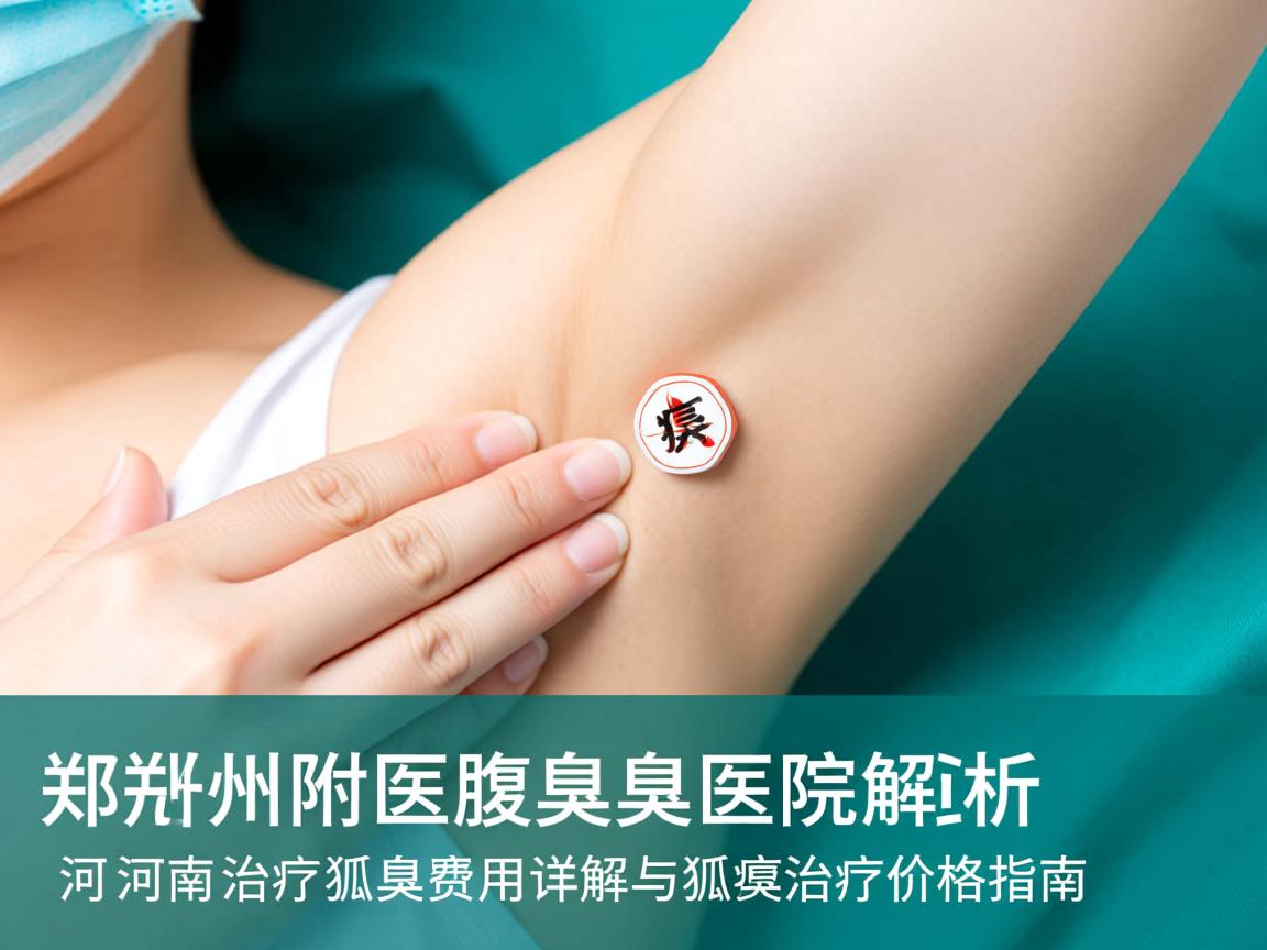 郑州附医腋臭医院解析，河南治疗狐臭费用详解与狐臭治疗价格指南