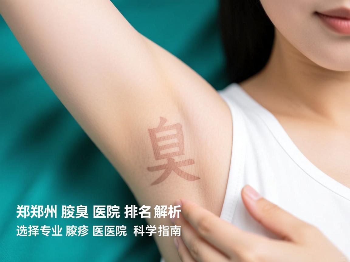 郑州腋臭医院排名解析，选择专业腋臭医院的科学指南
