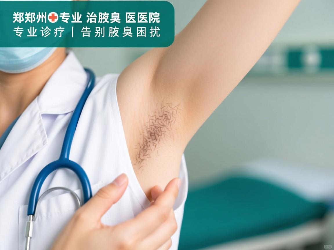 郑州专业治腋臭医院，专业诊疗，告别腋臭困扰