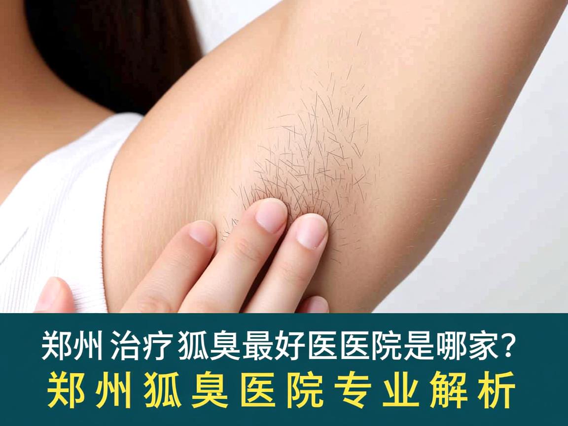 郑州治疗狐臭最好医院是哪家？郑州狐臭医院专业解析