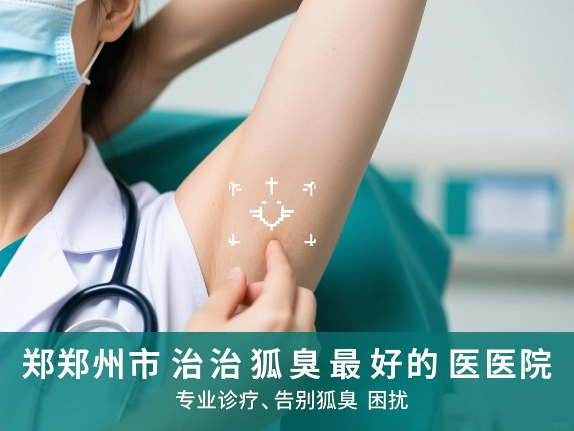 郑州市治狐臭最好的医院，专业诊疗，告别狐臭困扰
