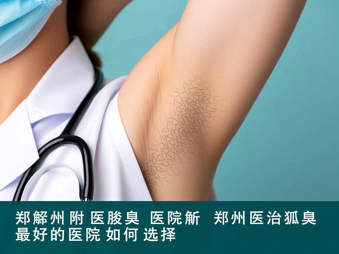 郑州附医腋臭医院解析，郑州医治狐臭最好的医院如何选择