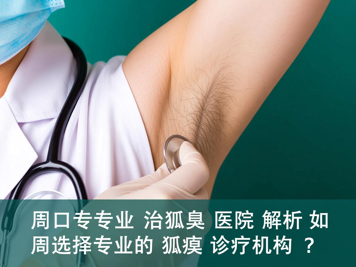 周口专业治狐臭医院解析，如何选择周口专业的狐臭诊疗机构