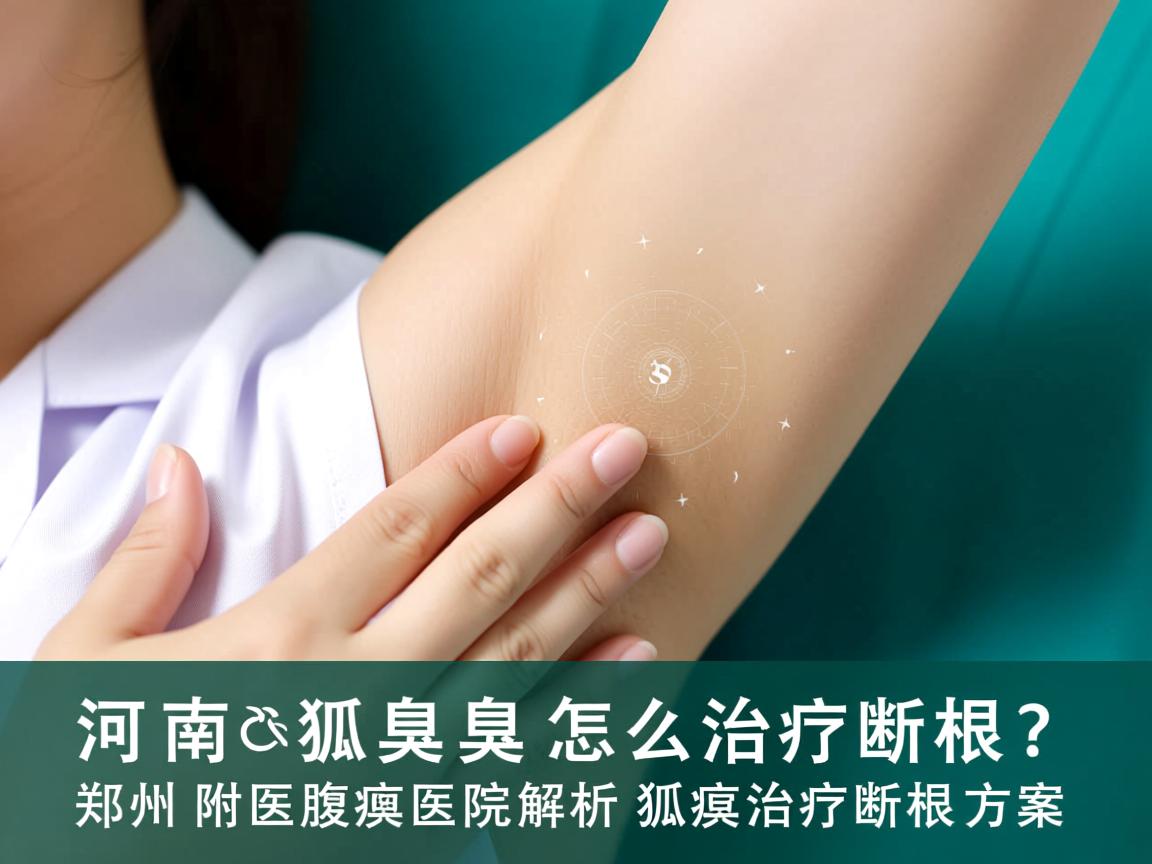河南狐臭怎么治疗断根？郑州附医腋臭医院解析狐臭治疗断根方案
