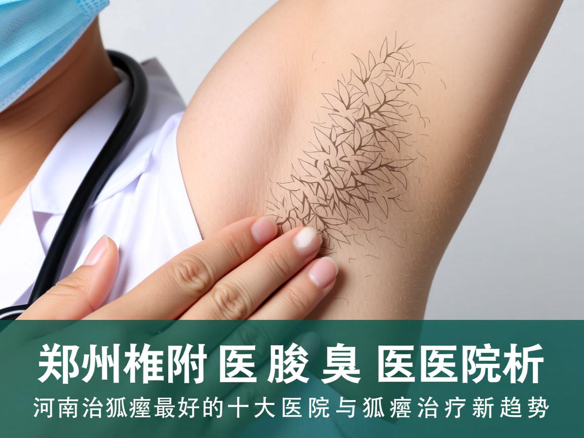 郑州附医腋臭医院解析，河南治狐臭最好的十大医院与狐臭治疗新趋势
