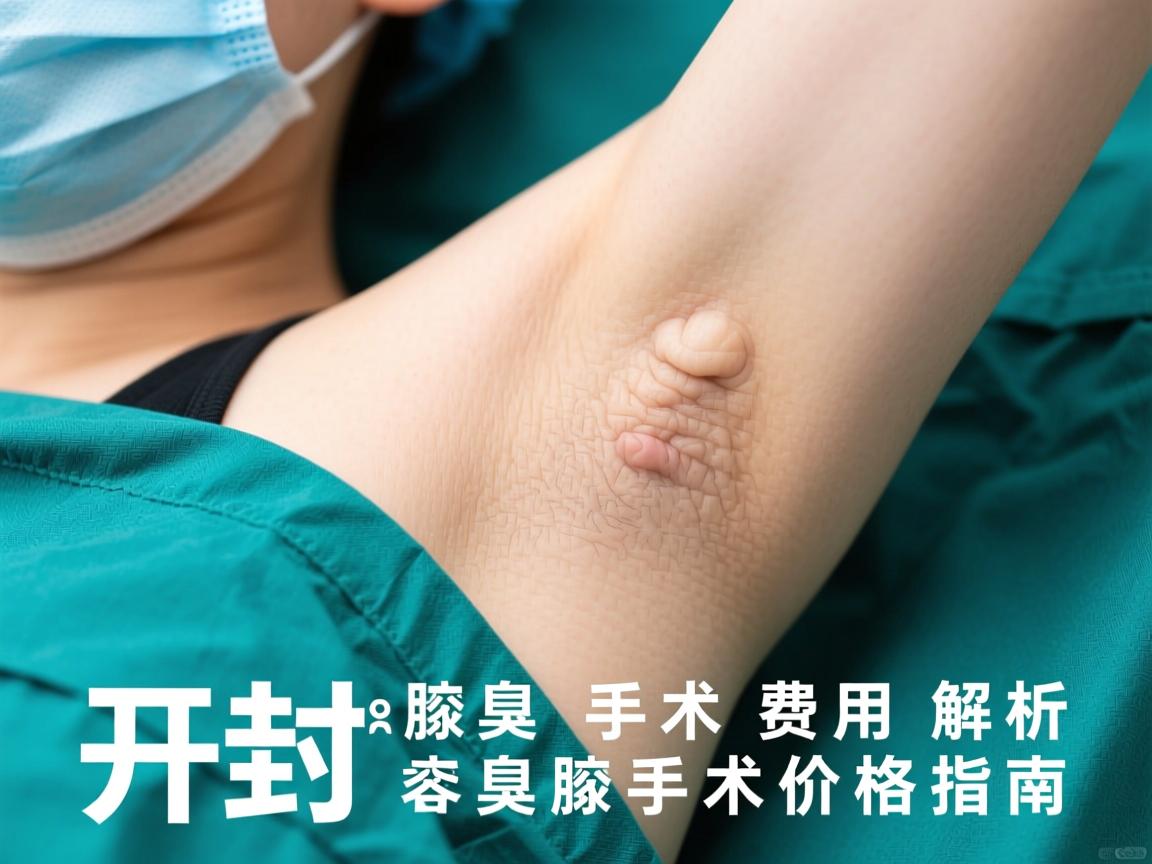 开封腋臭手术费用解析，腋臭手术价格指南