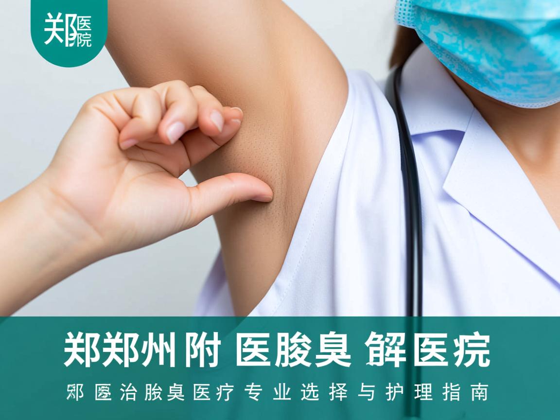 郑州附医腋臭医院解析，郑州治疗腋臭医院的专业选择与护理指南