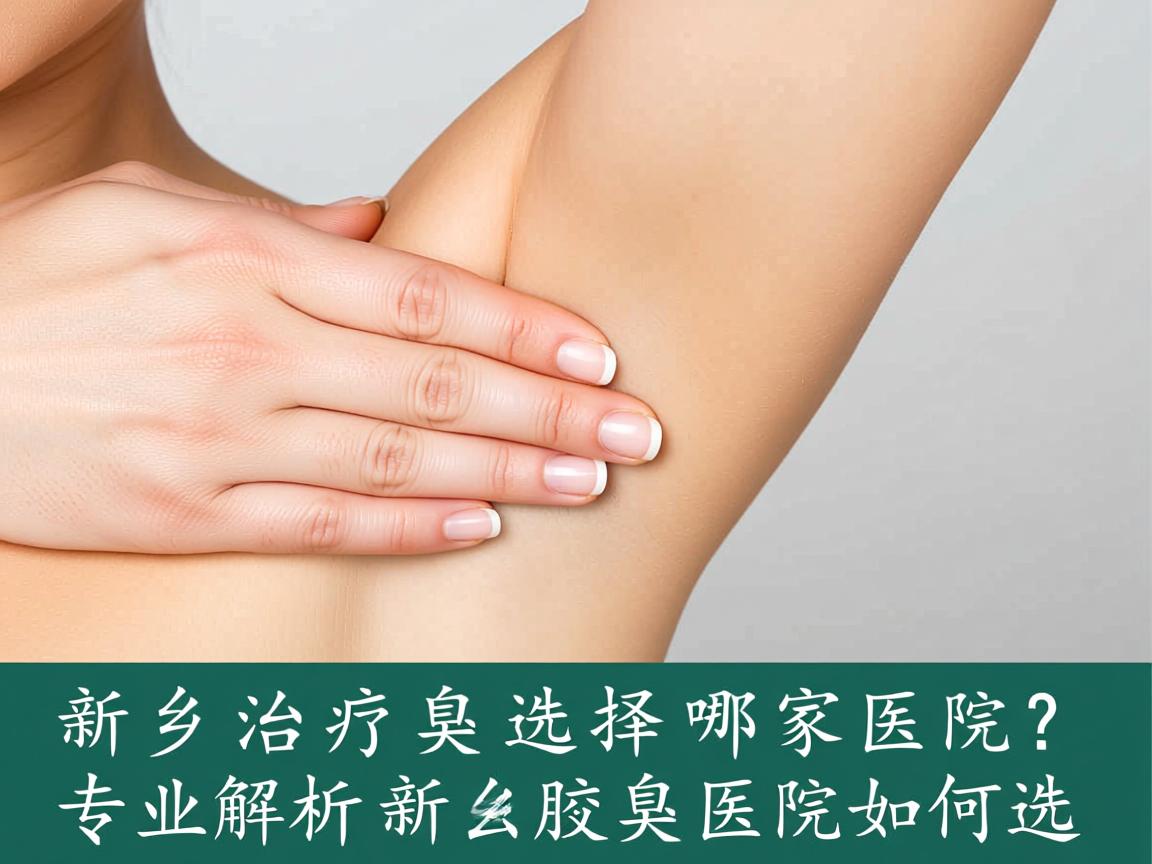 新乡治疗腋臭选择哪家医院？专业解析新乡腋臭医院如何选