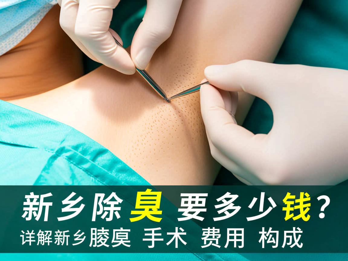 新乡除腋臭手术要多少钱？详解新乡腋臭手术费用构成
