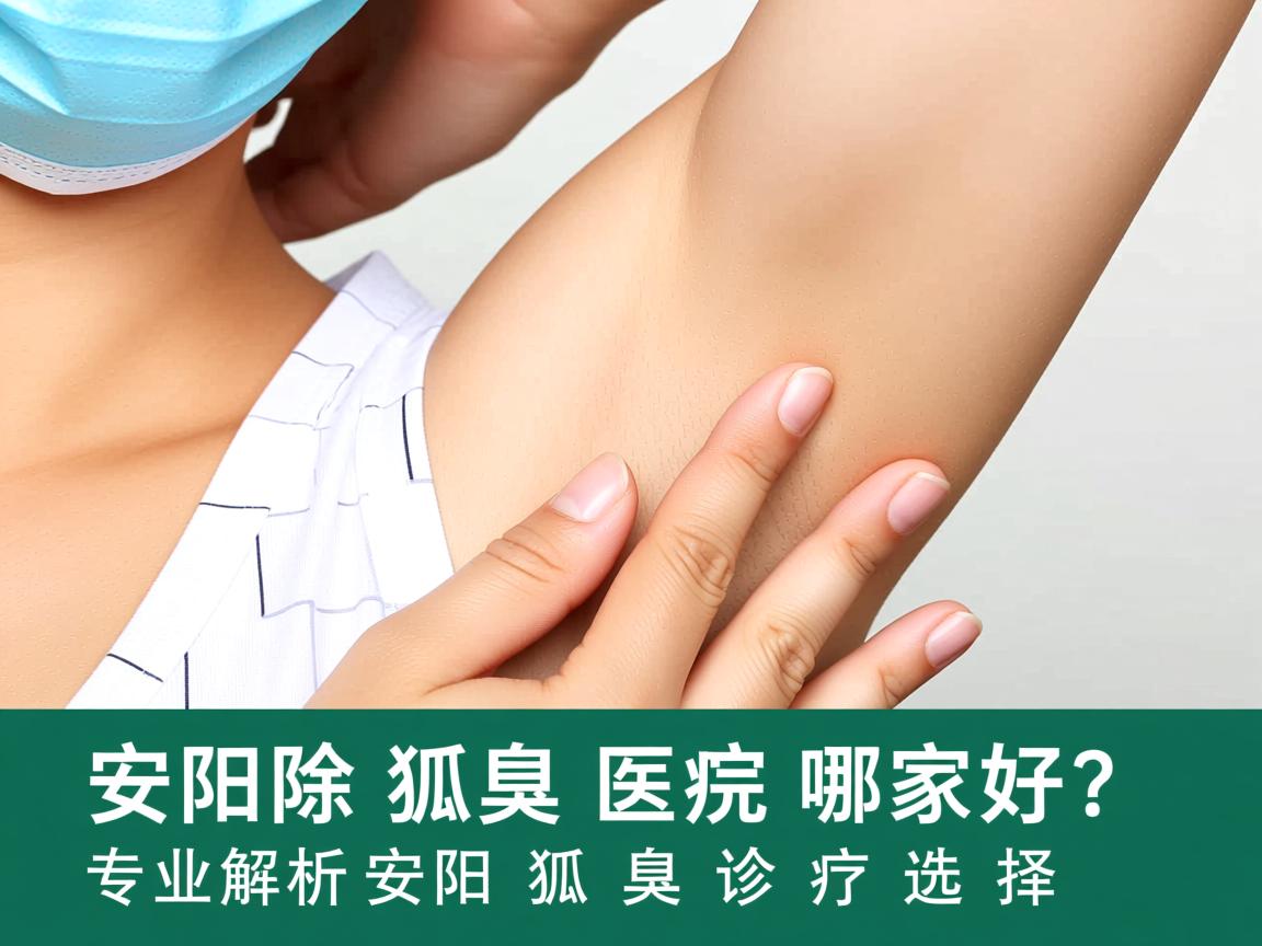 安阳除狐臭医院哪家好？专业解析安阳狐臭诊疗选择